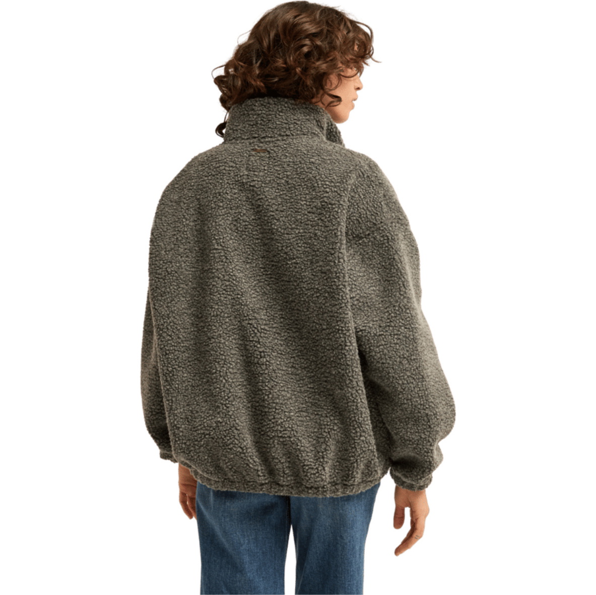 2026 Billabong Womens Run The Road Fleece EBJPF00113 - Off Black